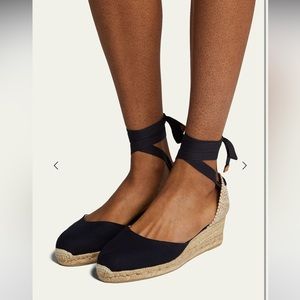 CASTANER Carina Canvas Ankle-Tie Espadrilles